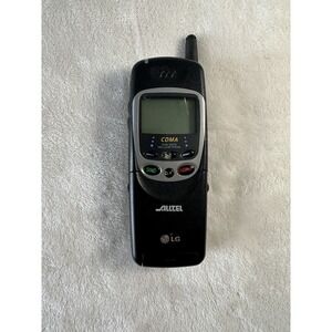 Vintage Flip Phone LGC-330W CDMA Dual Band Digital Cellular Phone Large LCD